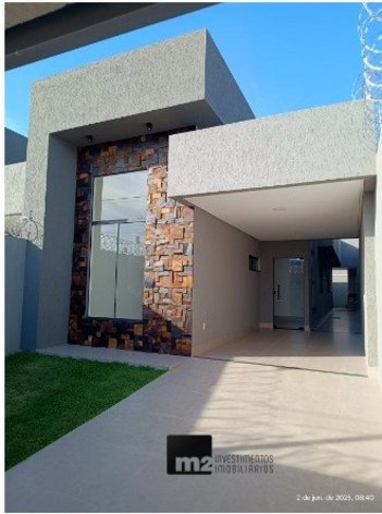 house em Rua Sapucaia, Parque Itatiaia - Aparecida de Goiânia - GO