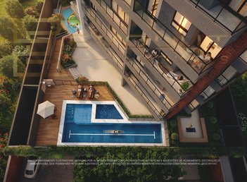 apartment em Rua Tomás Pompeu, Meireles - Fortaleza - CE