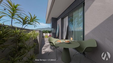 apartment em Juvêncio Costa, Trindade - Florianópolis - SC