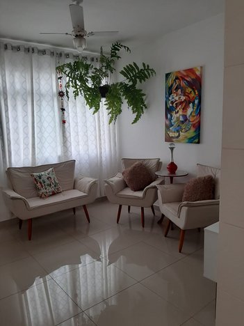 apartment em Rua Doutor Américo Brasiliense, Centro - São Vicente - SP