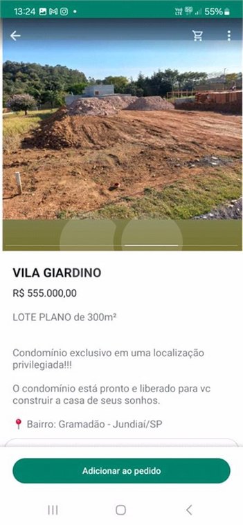 land_lot em Rua Geraldo Antônio Pereira, Jardim Quintas das Videiras - Jundiaí - SP