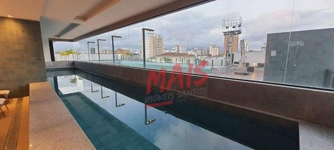 apartment em Rua Arabutan, Aparecida - Santos - SP