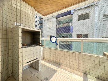 apartment em Rua Doutor João Sampaio, Guilhermina - Praia Grande - SP