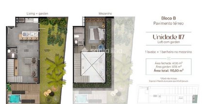 apartment em Rodovia Francisco Magno Vieira, Campeche - Florianópolis - SC