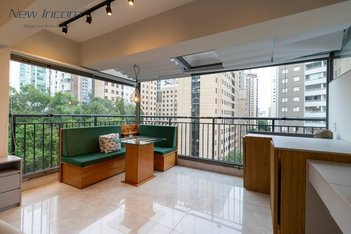 apartment em Alameda Iraé, Indianópolis - São Paulo - SP