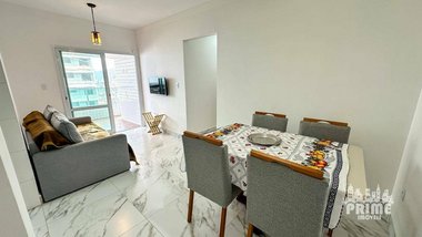 apartment em Avenida Presidente Kennedy, Guilhermina - Praia Grande - SP