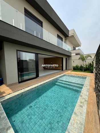 house em Avenida Ana Maria Olivito, Residencial Olivito - Franca - SP