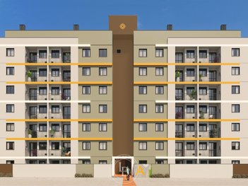 apartment em Rua Barbacena, São Marcos - Joinville - SC