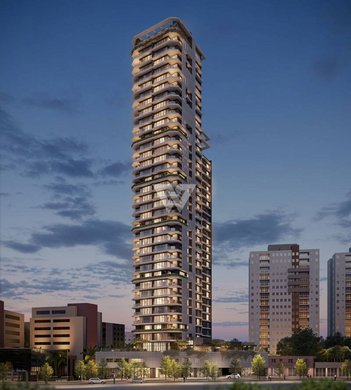 apartment em Avenida República Argentina, Portão - Curitiba - PR