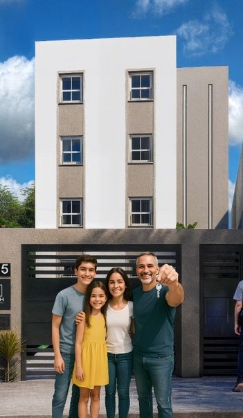 apartment em Avenida Alice Rodrigues de Carvalho, Bosques de Ibirité - Ibirité - MG