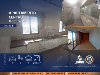 apartment em Rua Floriano Peixoto, Centro - Jaboticabal - SP