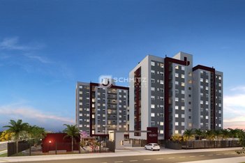 apartment em Rua Izalino Batista de Oliveira, Oriço - Gravataí - RS