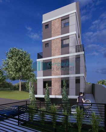 apartment em Rua São Thiago, Cajuru - Curitiba - PR