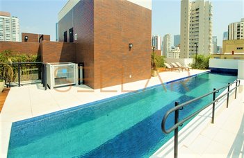 apartment em Rua Guaraiúva, Cidade Monções - São Paulo - SP