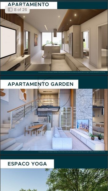 apartment em Rua Dario João de Souza, Jurerê - Florianópolis - SC