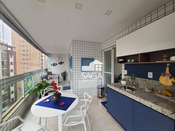 apartment em Avenida Marechal Hermes, Canto do Forte - Praia Grande - SP