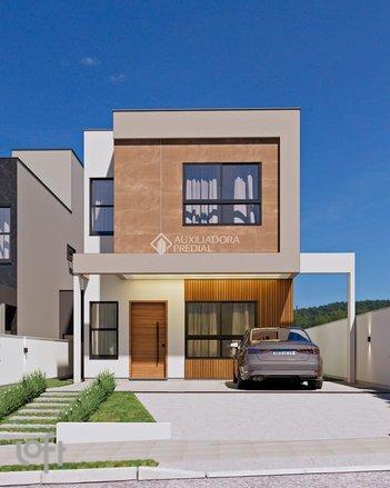 house em Rua da Quaresmeira Roxa, Cachoeira do bom Jesus - Florianópolis - SC