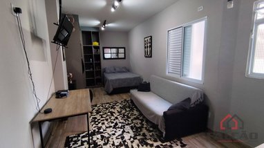 apartment em Praça Vinte e Dois de Janeiro, Centro - São Vicente - SP