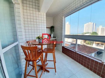 apartment em Rua Thereza de Jesus Monteiro Corralo, Maracanã - Praia Grande - SP