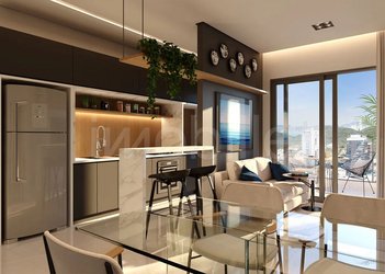 apartment em Rua Braúlio Werner, Praia Brava de Itajaí - Itajaí - SC