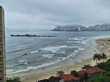 apartment em Avenida Marechal Deodoro da Fonseca, Pitangueiras - Guarujá - SP