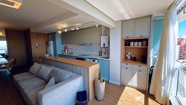 apartment em Rua Coronel Américo, Barreiros - São José - SC