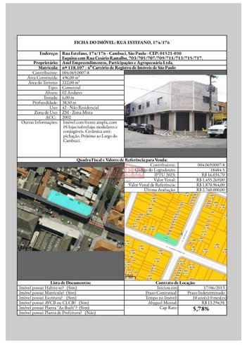 commercial_property em Estefano, Cambuci - São Paulo - SP