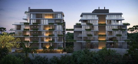 apartment em Rua Hermes Fontes, Batel - Curitiba - PR