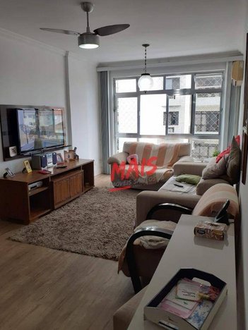 apartment em Rua Enguaguaçu, Ponta da Praia - Santos - SP