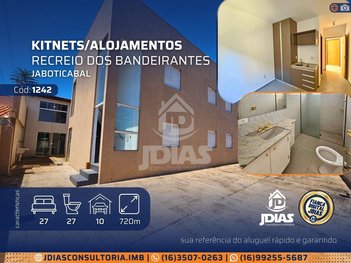 apartment em Avenida Fernão Dias, Recreio dos Bandeirantes - Jaboticabal - SP