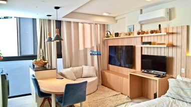 apartment em Estrada Haroldo Soares Glavan, Cacupé - Florianópolis - SC
