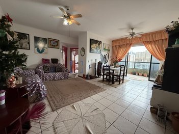 apartment em Avenida Presidente Kennedy, Guilhermina - Praia Grande - SP