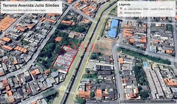 land_lot em Avenida Julio Simões, Vila Brasileira - Mogi das Cruzes - SP