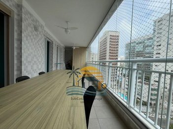 apartment em Avenida General Rondon, Vila Alzira - Guarujá - SP