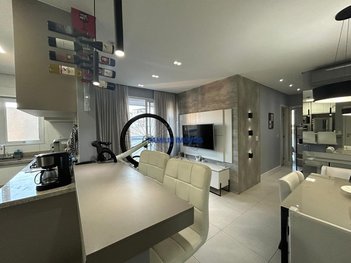 apartment em Rua Marcelo Ribeiro de Mendonça, Ponta da Praia - Santos - SP