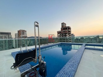 apartment em Rua Dona Maria Máximo, Ponta da Praia - Santos - SP