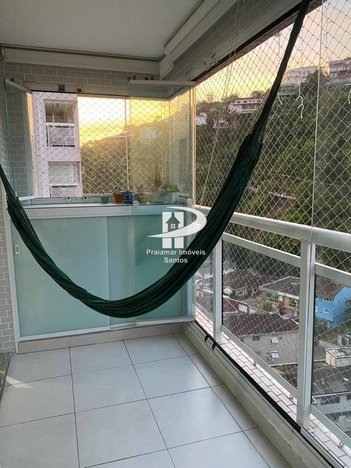 apartment em Rua Doutor Guilherme Álvaro, Marapé - Santos - SP
