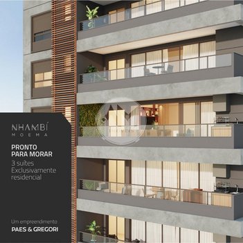 apartment em Alameda dos Nhambiquaras, Indianópolis - São Paulo - SP