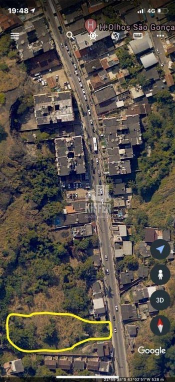land_lot em Rua Salvatori, Colubande - São Gonçalo - RJ