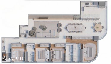 apartment em Avenida Central, Centro - Balneário Camboriú - SC