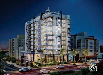 apartment em Rua Lauro Linhares, Trindade - Florianópolis - SC