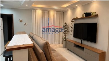 apartment em Rua Emídio Pereira de Mesquita, Jardim das Indústrias - Jacareí - SP