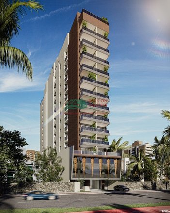 apartment em Avenida Beira Mar, Praia do Morro - Guarapari - ES