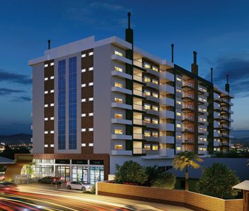 apartment em Luiz Fagundes, Praia Comprida - São José - SC