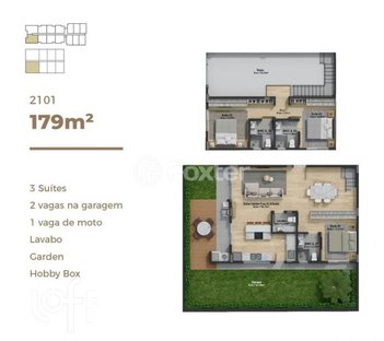 apartment em Rua Júlio Vieira, João Paulo - Florianópolis - SC