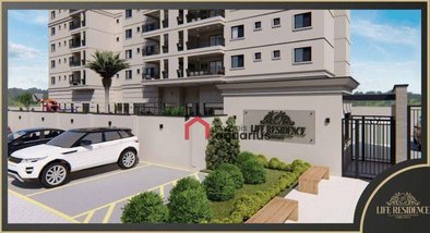 apartment em Rua Doutor Luiz Daher, Condomínio Residencial Colinas do Paratehy - São José dos Campos - SP