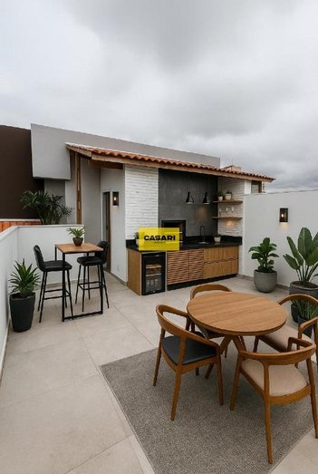 apartment em Rua Caiubi, Jardim Stella - Santo André - SP