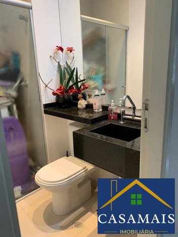 apartment em Estrada do Lutero, Paisagem Renoir - Cotia - SP