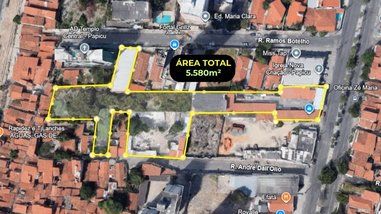 land_lot em Avenida Engenheiro Santana Júnior, Papicu - Fortaleza - CE