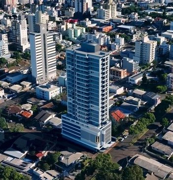 apartment em Rua Assis Brasil - D, Centro - Chapecó - SC